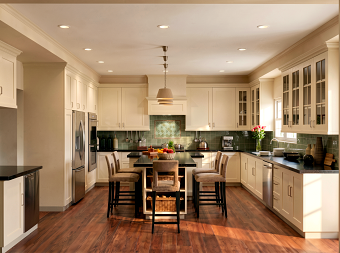 Interiors in traditional style