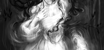 Book illustration after Hamlet , "Ophelia"