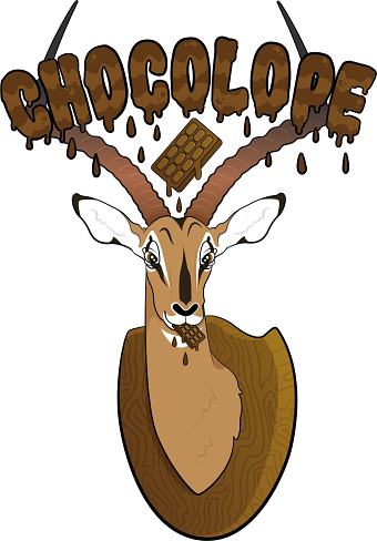 Chocolope marijuana strain logo commission