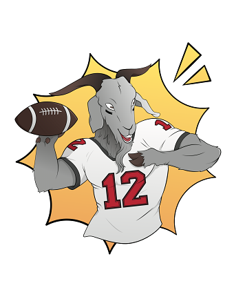 Tom Brady Marijuana Strain Logo design