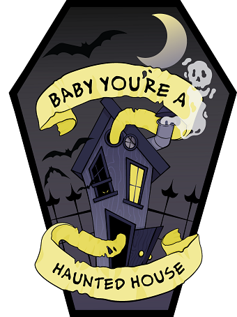 Gerard Way "Baby you're a haunted house" design