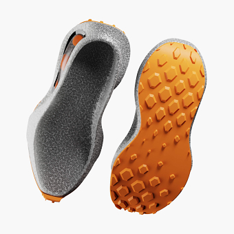 3D-Printed Sole: Rapid Prototyping for Conventional Manufacturing