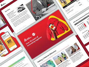 B2B Modern Deck: Presentation Design