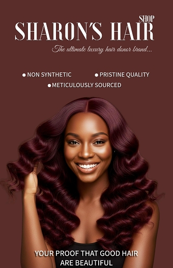Hair Brand Poster Design