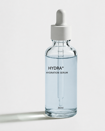 Hydration Serum AI Campaign · HYDRA