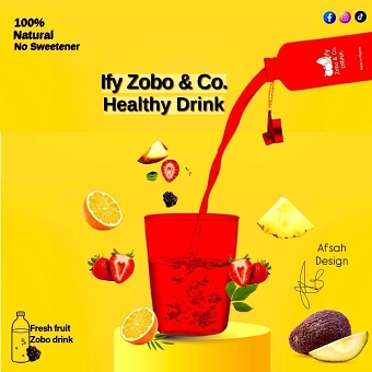 Drink Advert Poster Image