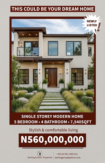 Real Estate House Listing