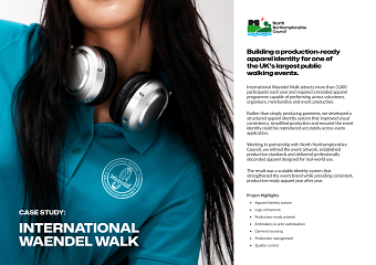 International Waendel Walk | Event Apparel Identity System