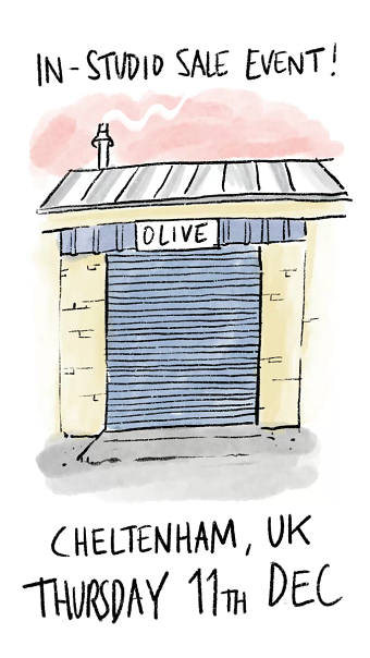 Olive Clothing - Sample Sale Ad.