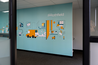 Rothfield's Office Signage