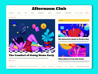 Afternoon Club News Site