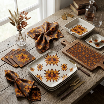 Terracotta & Umber Collection- The Mustard Seed Studio