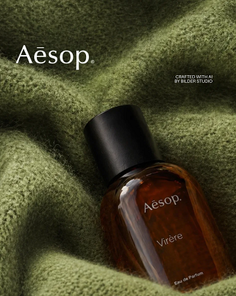 AI Fragrance Campaign · Aesop Virēre Concept Study