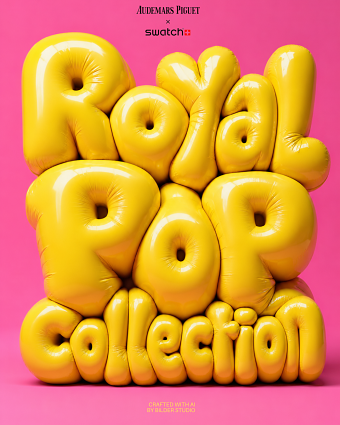 AI Product Campaign · Royal Pop Watch Concept