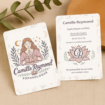 Visual identity for a certified sophrologist