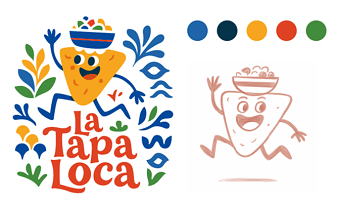 La Tapa Loca – Visual Identity & Menu Design