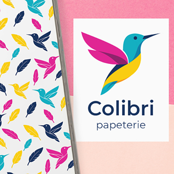 Colibri Papeterie – Branding & Pattern Design