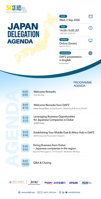 AGENDA PRESENTATION OF DAFZ