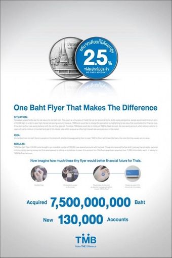 TMB One Baht Flyer