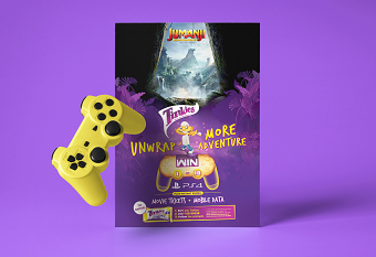 Point-of-sale Tinkies & Jumanji Campaign