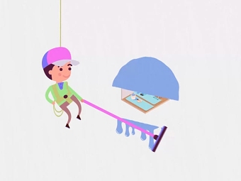 Paint Company - Animated Logo Reveal & Services Promo