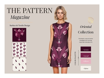 Oriental Burgundy