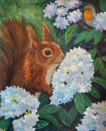Garden Souls — Whimsical Wildlife & Floral Illustration