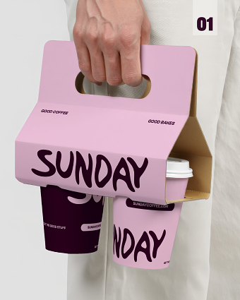 Coffee shop branding