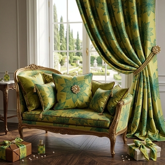 Chartreuse Fern- The Mustard Seed Studio