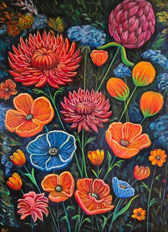 Botanical Blooms — Floral Art & Illustration