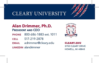 Cleary University brand