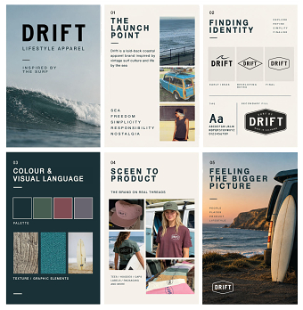 Drift — Brand, Apparel  / Promotional Design