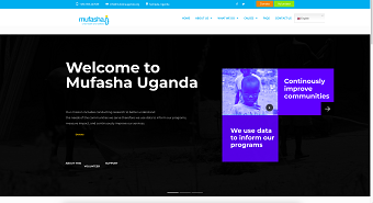 Mufasha Uganda Web-design project.