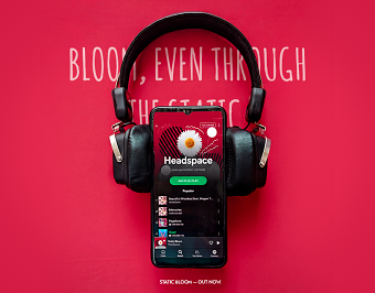 Static Bloom — Album Cover & Visual Identity