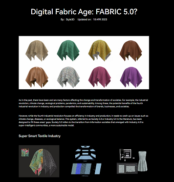 Digital Fabric Age: FABRIC 5.0?