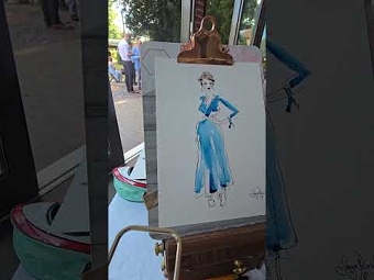 Live Event Illustrations and Fashion Portraits