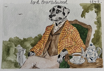 Postcards of Bramblewood Estate series