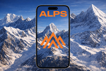 Alps ski resort