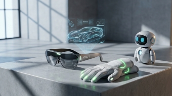 Kraft ar Glasses ,Haptic Gloves, Ai Companion (Project)