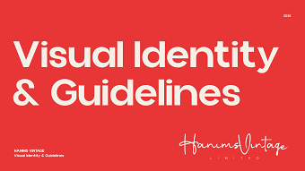 Hanims Vintage Visual Identity & Guidelines