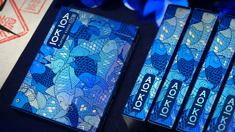 Aoi Koi Playing Cards by Squiddle Ink