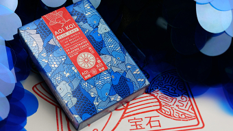 Aoi Koi Playing Cards by Squiddle Ink