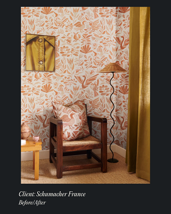 Schumacher France interior design retouching