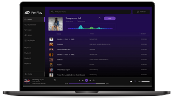 For Play Portfolio Case Study: Web and Mobile Music Platform