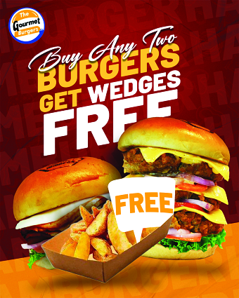 BURGER SHOP PROMOTIONAL PRINTING ADS