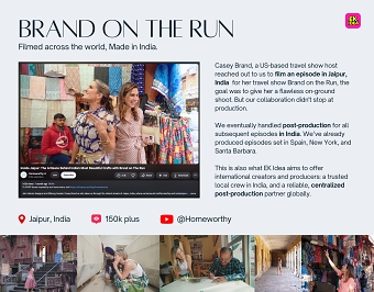 Travel show - Filmed across the world, Made in India