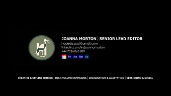 Joanna Morton | Senior Lead Editor | Hadeda Post LTD