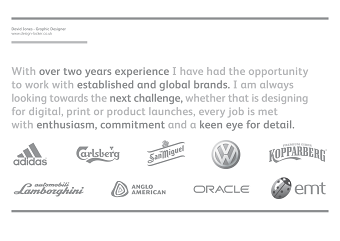 David Jones Portfolio