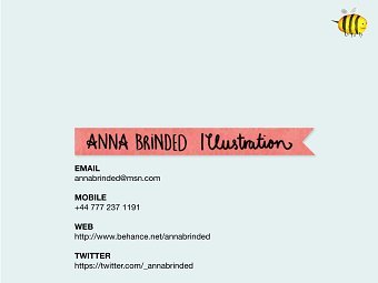 Anna Brinded Portfolio