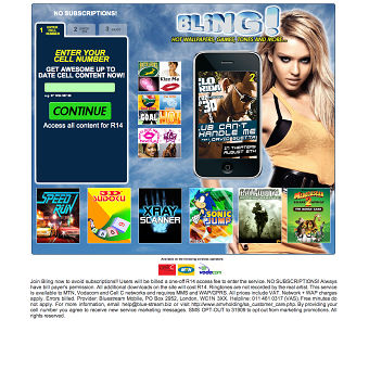 Bling Mobile Portal